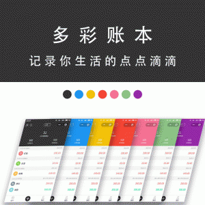 多彩记账本1.1.9 小程序前端+后端 微擎小程序