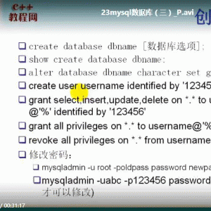 C++教程网《跟我一起学C++》第三季（软件设计与工程实践篇）AVI+课件 高清无码下载/大小：3.73G
