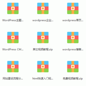 wordpress百科网内部vip学员培训教程全集