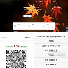 个码免签支付App监控无需输入金额+聚合支付后台源码