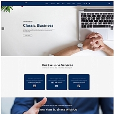 品牌设计数据营销机构网站模板
